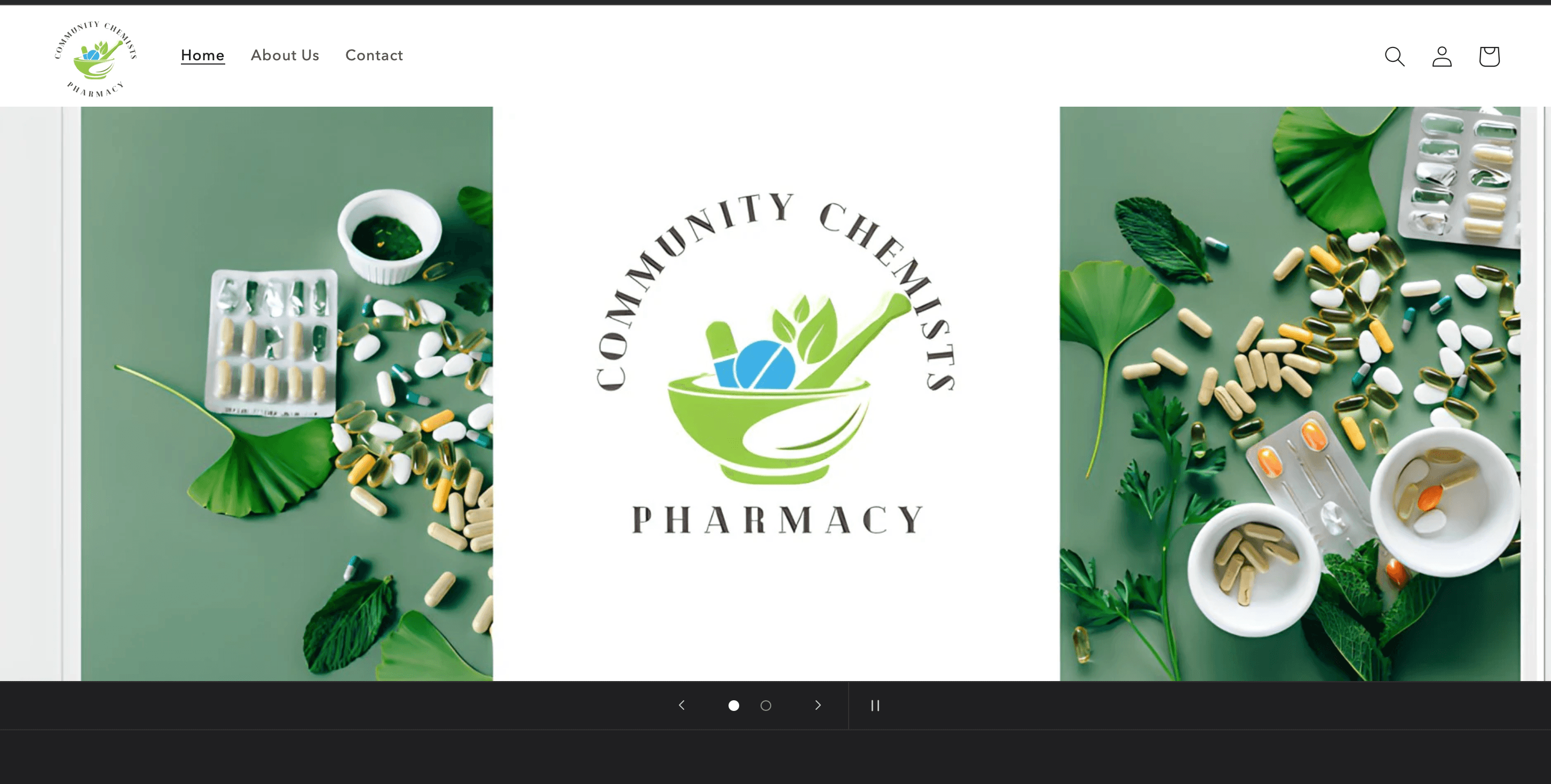 Community Chemists Pharmacy Website
